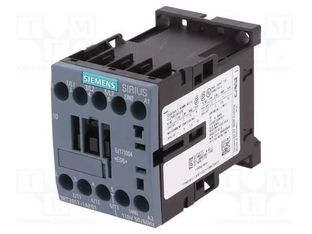 Contator: 3 Polos, No X3, Contatos Auxiliares: No, 110vac, 12a