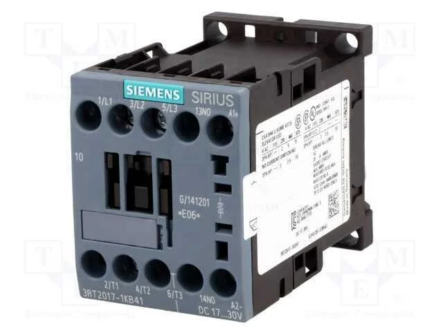 Contator: 3 Polos, No X3, Contatos Auxiliares: No, 24vdc, 12a, 690v