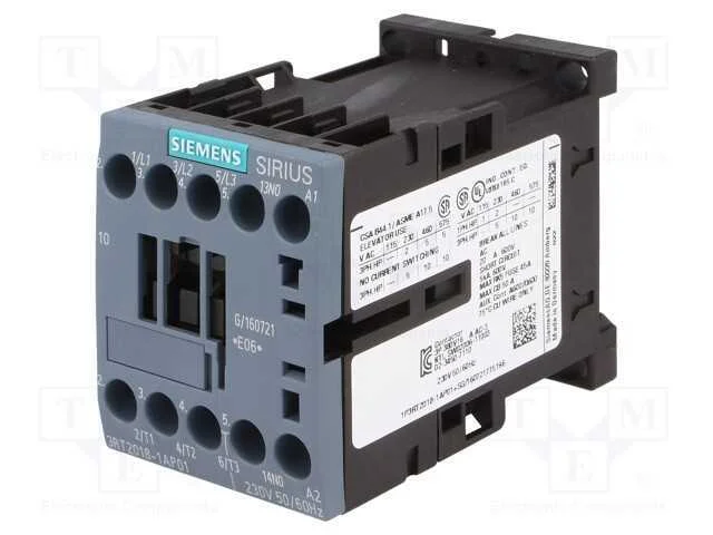 Contator: 3 Polos, No X3, Contatos Auxiliares: No, 230vac, 17a