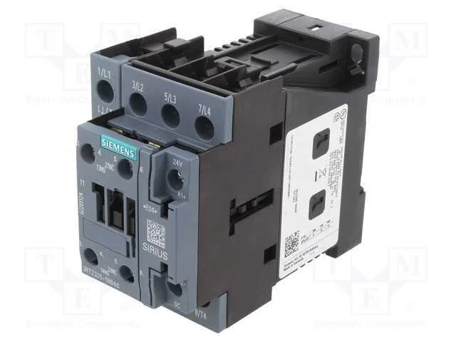 Contator: 4-de polo, NO x4, Contatos auxiliares: .