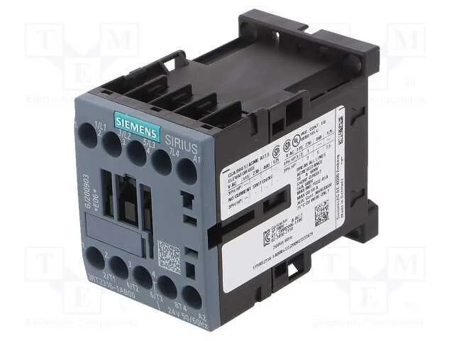 Contator: 4-De Polo, Nc X2 + No X2, 24vdc, 16a, 3rt25, -25÷60c