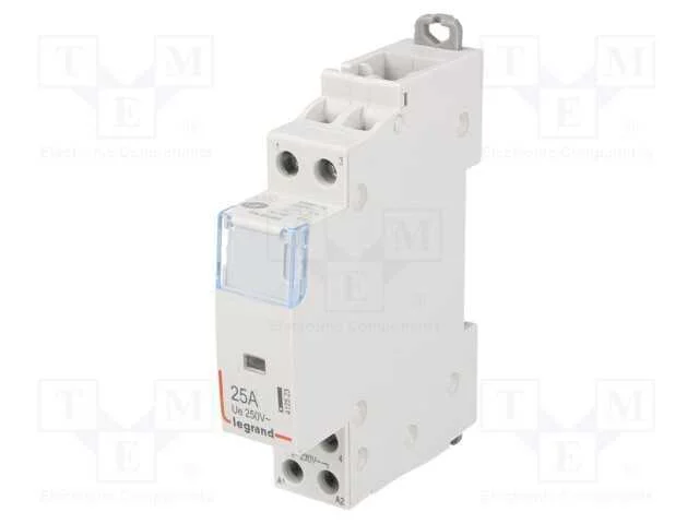 Contator: 2-De Polo de Instalação, No X2, 230vac, 25a, Sm400