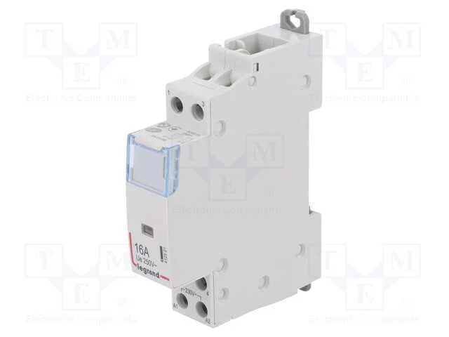 Contator: 2-De Polo de Instalação, Nc + No, 230vac, 16a, Sm400