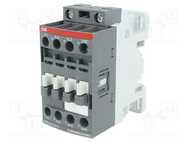 Contator: 3 Polos, No X3, Contatos Auxiliares: Nc, 24÷60vac, 9a