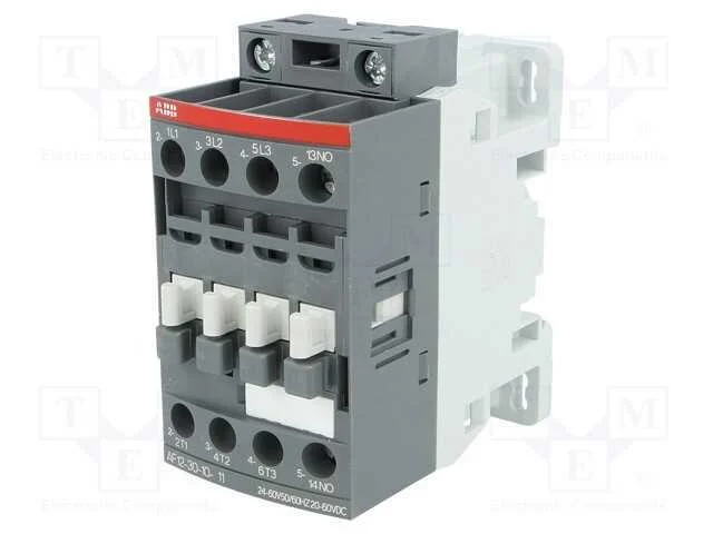 Contator: 3 Polos, No X3, Contatos Auxiliares: No, 24÷60vac, 12a