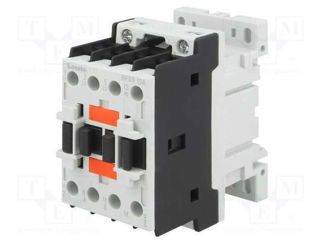 Contator: 3 Polos, No X3, Contatos Auxiliares: No, 24vac, 9a, Bf