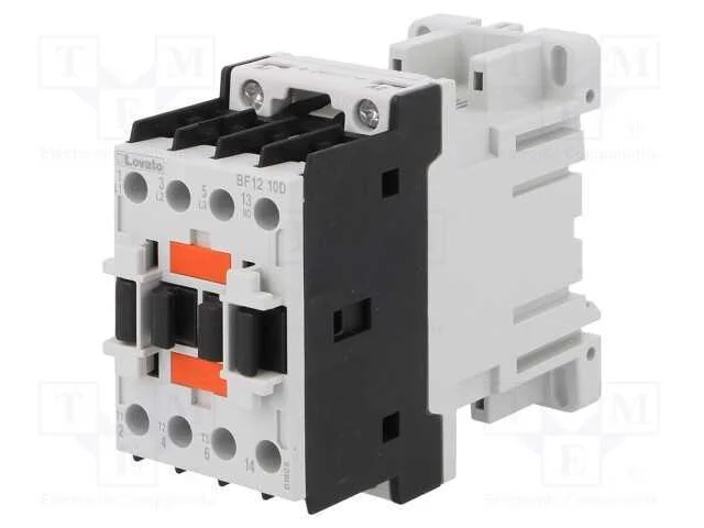 Contator: 3 Polos, No X3, Contatos Auxiliares: No, 24vdc, 12a, Bf
