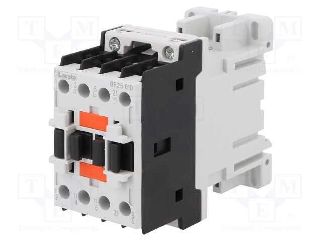 Contator: 3 Polos, No X3, Contatos Auxiliares: Nc.