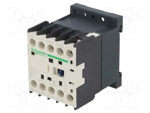 Contator: 4-De Polo, Nc + No X3, 24vdc, 10a, Tesys D, W: 45mm