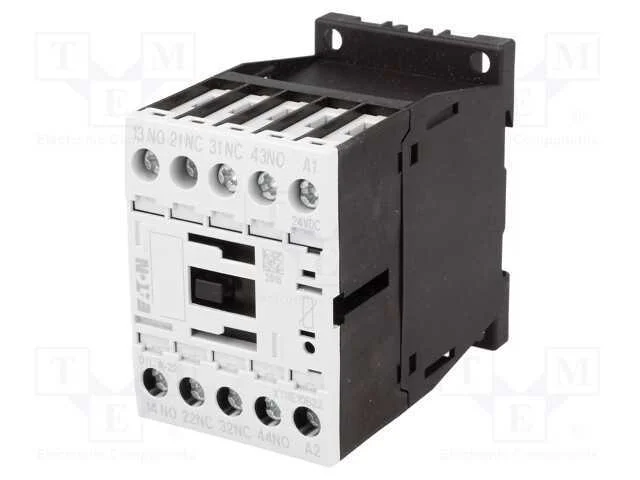 Contator: 4-De Polo, Nc X2 + No X2, 24vdc, 4a, para Trilho Din