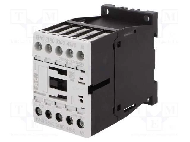 Contator: 4-De Polo, Nc + No X3, 230vac, 4a, para Trilho Din