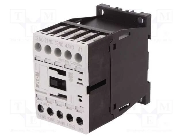 Contator: 4-De Polo, Nc + No X3, 230vac, 4a, para Trilho Din