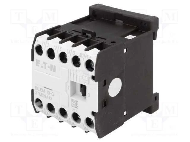 Contator: 3 polos, NO x3, Contatos auxiliares: NO.