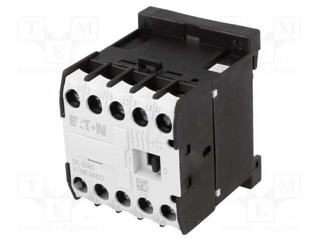Contator: 4-De Polo, No X4, 230vac, 9a, para Trilho Din, Dilem