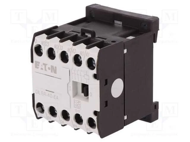Contator: 4-De Polo, No X4, 230vac, 6a, No Painel,Para Trilho Din