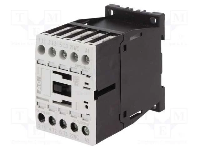 Contator: 3 Polos, No X3, Contatos Auxiliares: Nc, 24vac, 12a, 690v