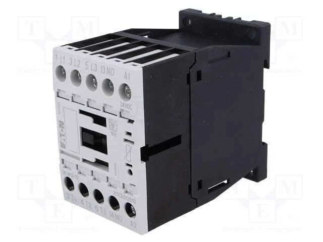 Contator: 3 Polos, No X3, Contatos Auxiliares: No, 24vdc, 12a, 690v