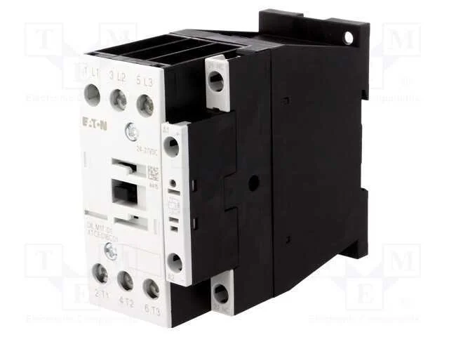 Contator: 3 Polos, No X3, Contatos Auxiliares: Nc, 24vdc, 17a, 690v