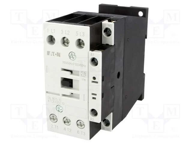 Contator: 3 polos, NO x3, Contatos auxiliares: NO.