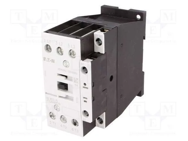 Contator: 3 polos, NO x3, Contatos auxiliares: NO.