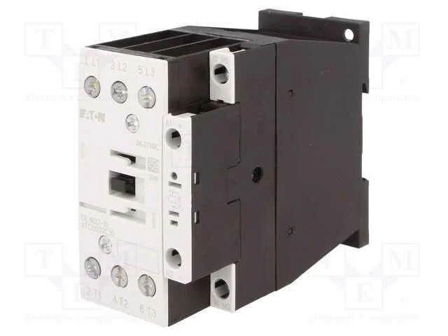 Contator: 3 Polos, No X3, Contatos Auxiliares: No, 24vdc, 32a, 690v