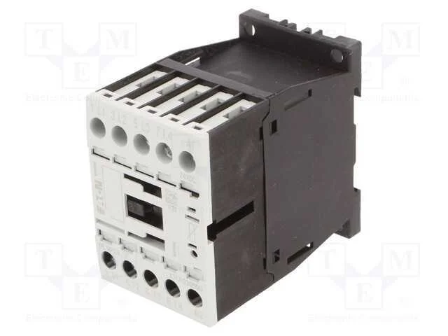 Contator: 4-De Polo, No X4, 24vdc, 12a, No Painel,Para Trilho Din
