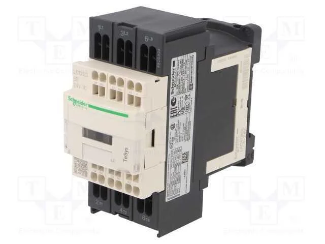 Contator: 3 Polos, No X3, Contatos Auxiliares: Nc + No, 24vdc, 12a