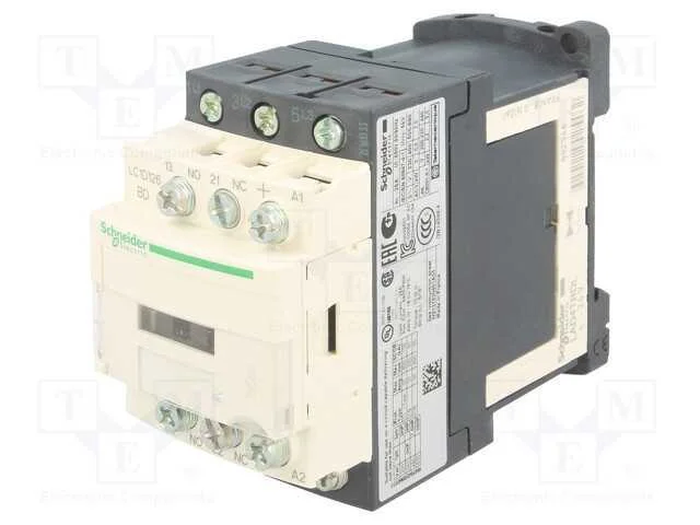 Contator: 3 Polos, No X3, Contatos Auxiliares: Nc + No, 24vdc, 12a