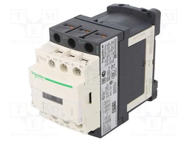 Contator: 3 Polos, No X3, Contatos Auxiliares: No + Nc, 24vdc, 12a