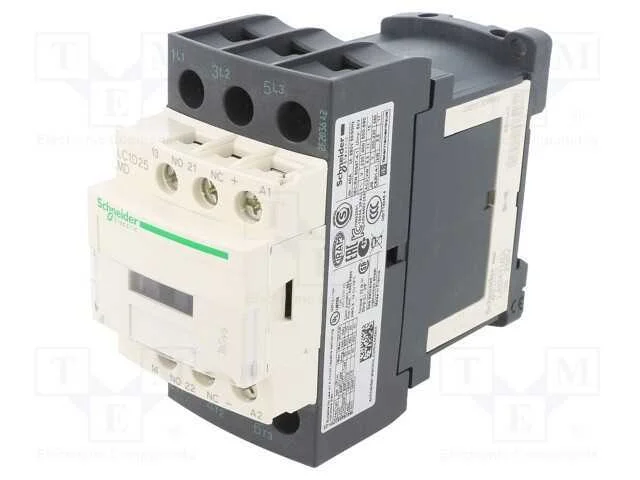 Contator: 3 Polos, No X3, Contatos Auxiliares: No + Nc, 220vdc