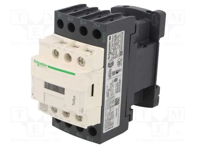 Contator: 4-De Polo, No X4, Contatos Auxiliares: Nc + No, 48vac