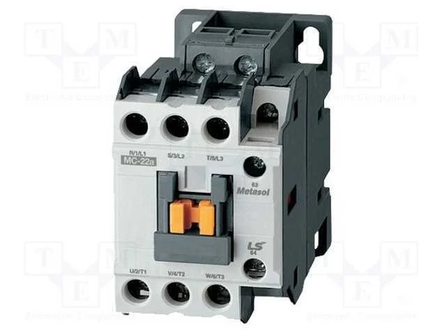Contator: 3 Polos, No X3, Contatos Auxiliares: No + Nc, 230vac