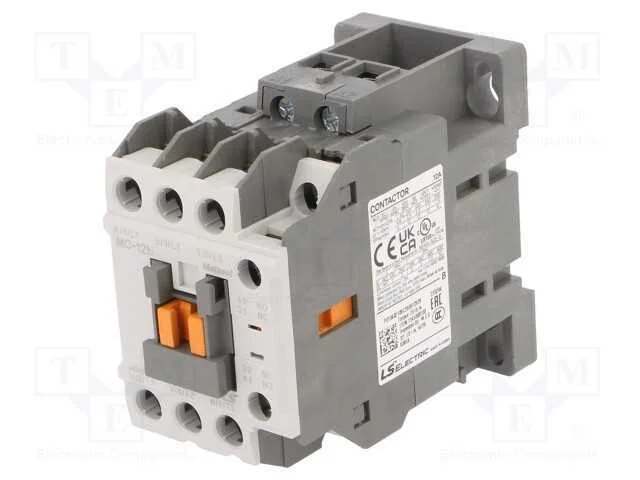 Contator: 3 Polos, No X3, Contatos Auxiliares: No + Nc, 24vac, 12a