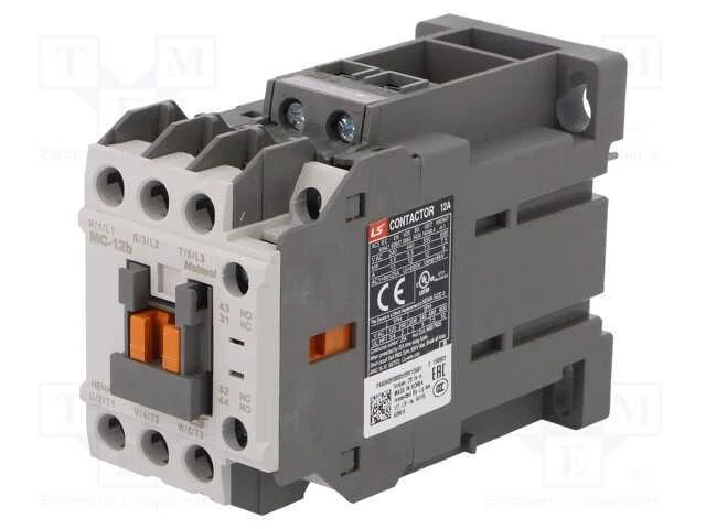 Contator: 3 Polos, No X3, Contatos Auxiliares: No + Nc, 24vdc, 12a