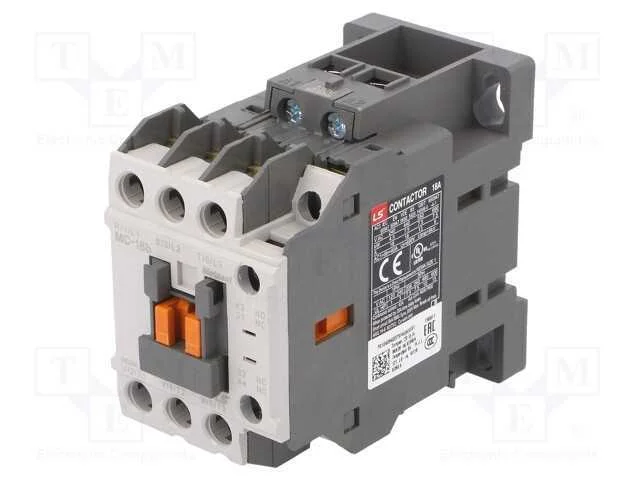 Contator: 3 Polos, No X3, Contatos Auxiliares: No + Nc, 230vac