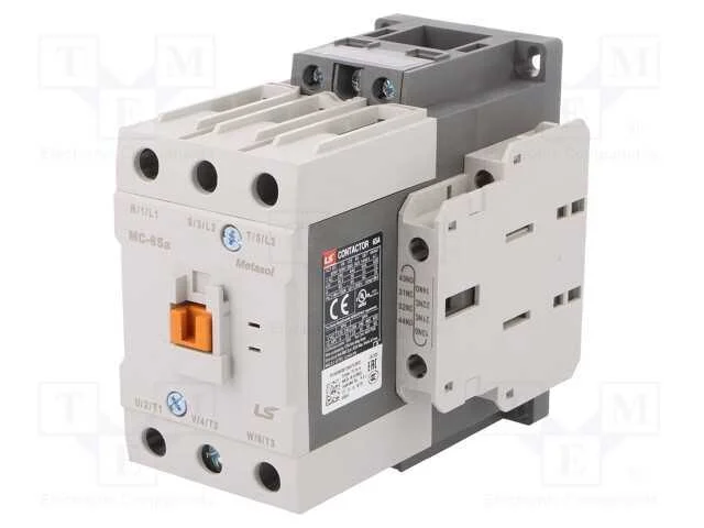 Contator: 3 Polos, No X3, Contatos Auxiliares: No + Nc, 230vac