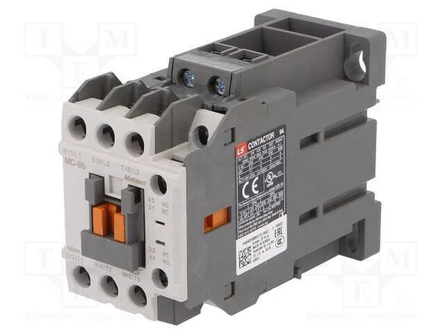 Contator: 3 Polos, No X3, Contatos Auxiliares: No + Nc, 24vdc, 9a