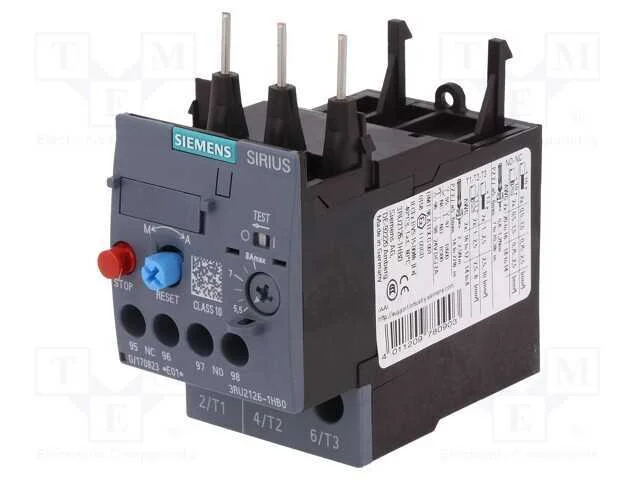 Relés Térmico, Série: 3rt20, Tamanho: S0, -40÷70c, 3kw