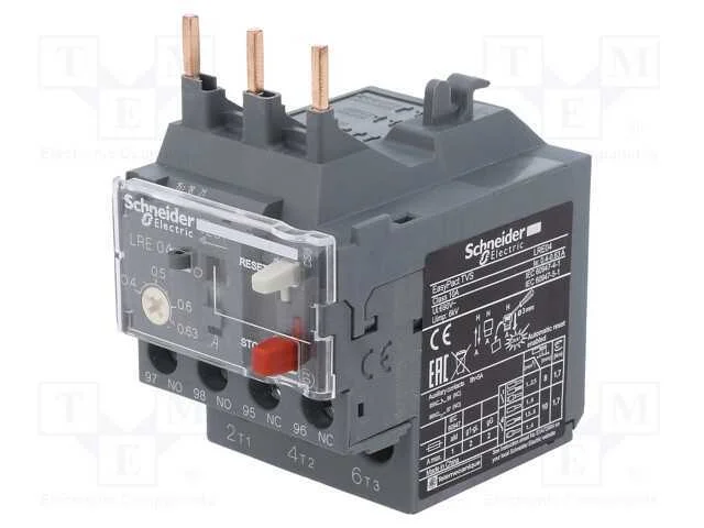 Relés Térmico, Série: Easypact Tvs, Contatos Auxiliares: Nc + No