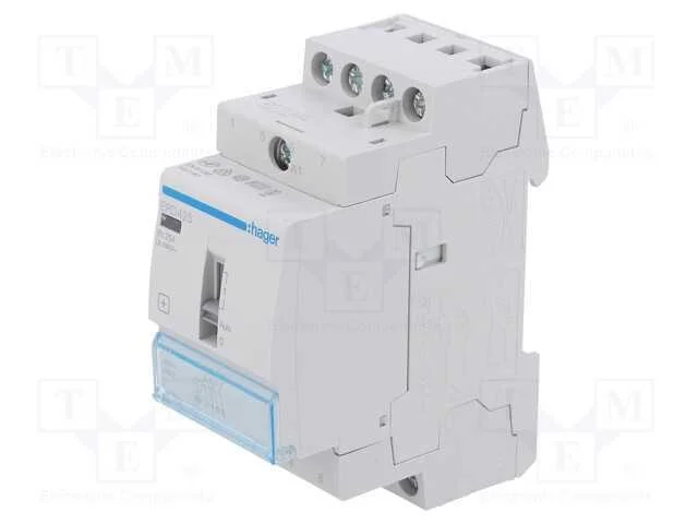 Contator: 4-De Polo de Instalação, 25a, 24vac, No X4, -10÷50c