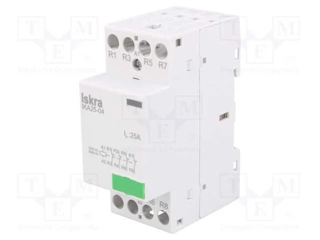 Contator: 4-De Polo de Instalação, 25a, 230vac, Nc X4