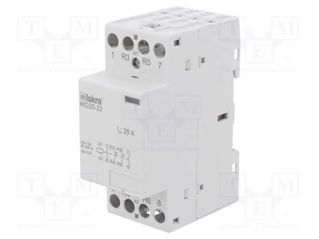 Contator: 4-de polo de instala&ccedil;&atilde;o, 25A, 230VAC, 2.