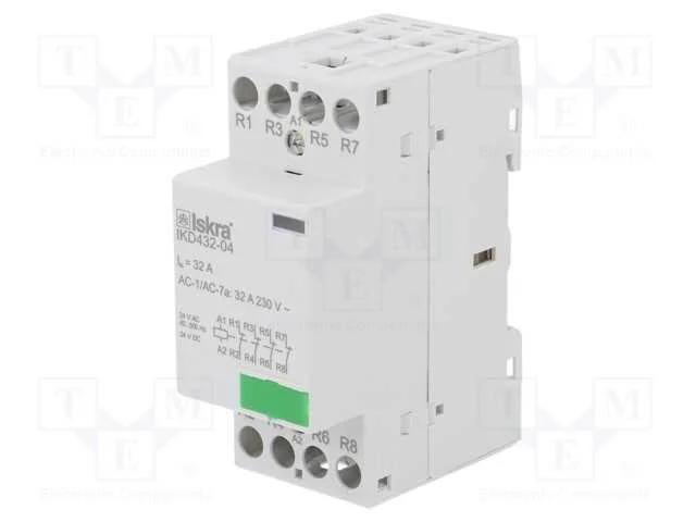 Contator: 4-De Polo de Instala&ccedil;&atilde;o, 32a, 24vac, 24vdc, Nc X4