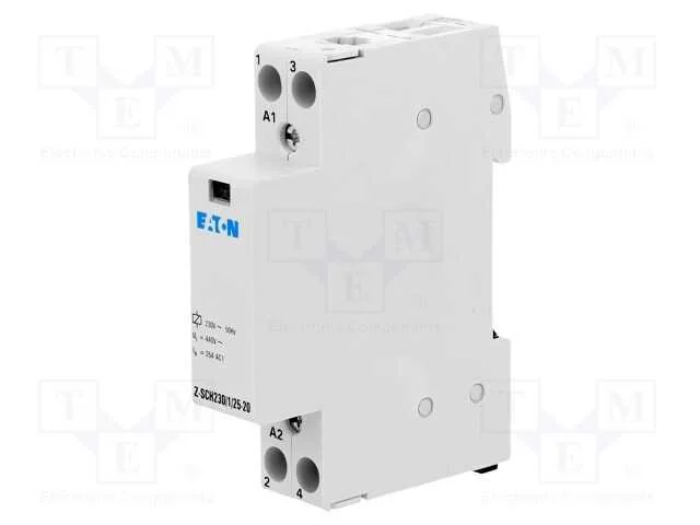Contator: 2-De Polo de Instalação, 25a, 230vac, No X2