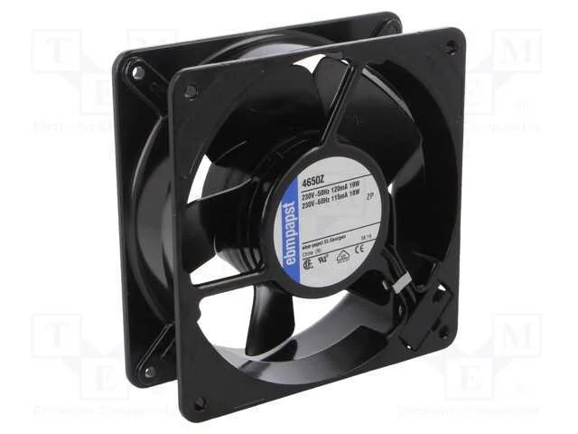 Ventilador: Ac, Transversal, 230vac, 119x119x38mm, 157,8m3/H, 50hz