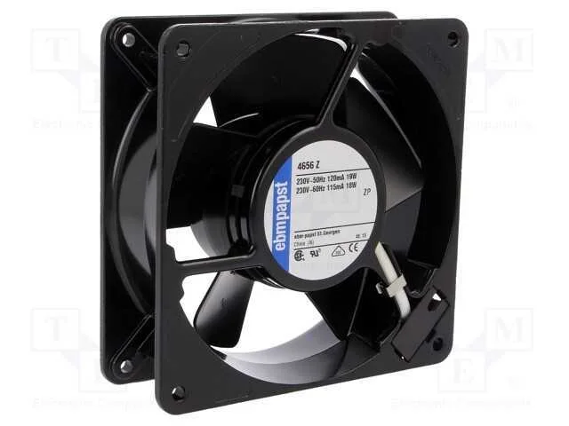 Ventilador: Ac, Transversal, 230vac, 119x119x38mm, 160m3/H, 40dba