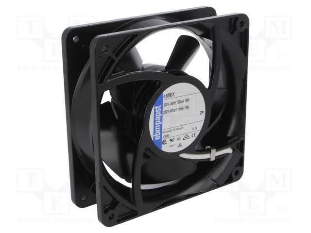 Ventilador: Ac, Transversal, 230vac, 119x119x38mm, 180m3/H, 51dba
