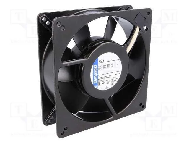 Ventilador: AC, transversal, 230VAC, 135x135x38mm.