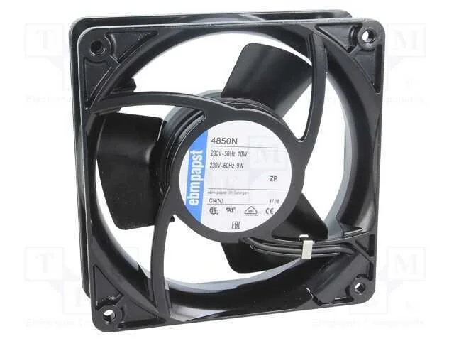 Ventilador: Ac, Transversal, 230vac, 119x119x38mm, 98,4m3/H, 32dba