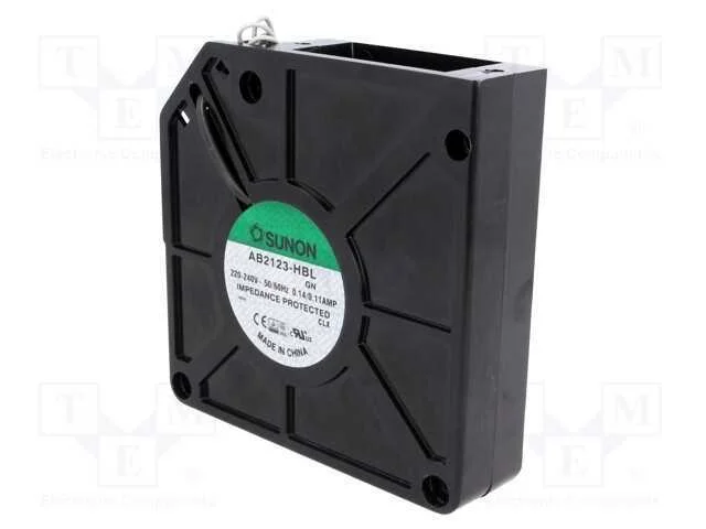 Ventilador: Ac, Blower, 230vac, 120x120x37mm, 33,89m3/H, 48dba